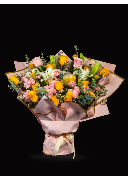 Yellow Standing Bouquet