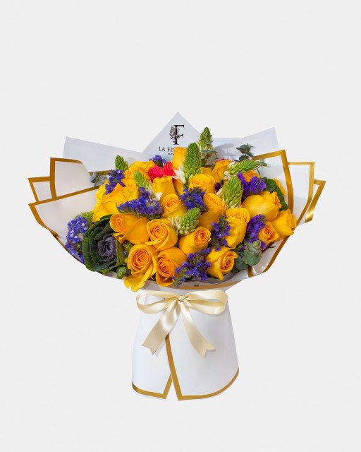 Ramo de Flores Yellow Bouquet