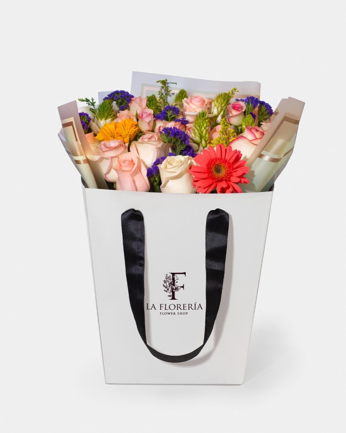 Ramo de Flores Tropical Box