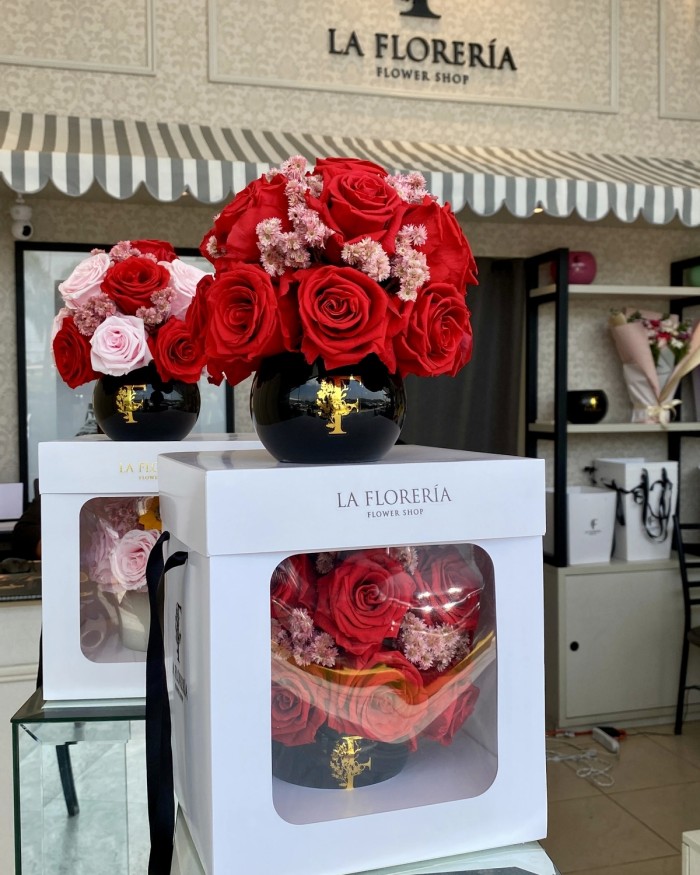 Rosas Eternas Black Red Box 2
